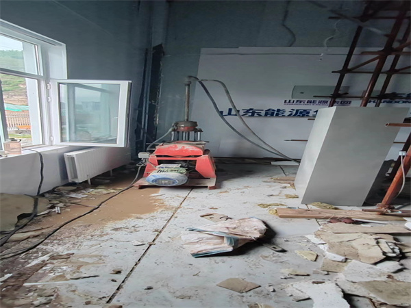 灵宝地基基础下沉墙体裂缝加固注浆顶升施工